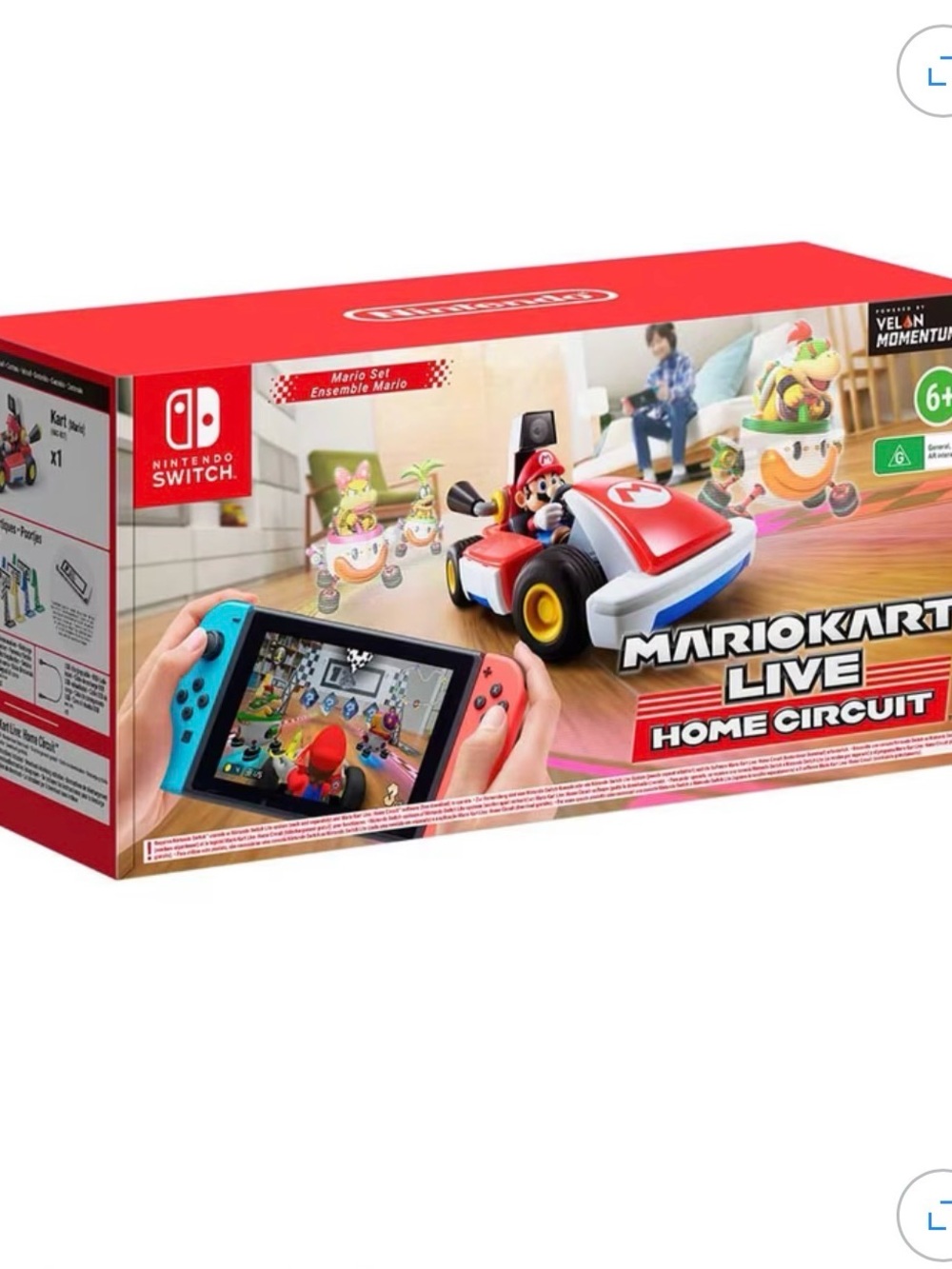 Nintendo Switch Mario Kart Live Home Circuit - Mario box set
